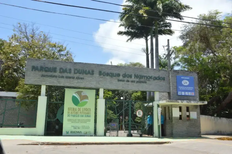 Entrada do Parque das Dunas em Natal