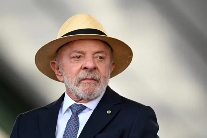 O presidente Luiz Inácio Lula da Silva durante cerimônia oficial.