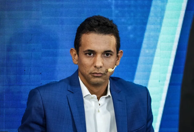 Foto de Allyson Bezerra (União Brasil), candidato ao governo do Rio Grande do Norte.