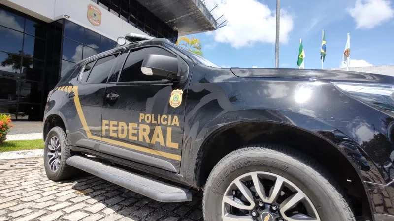 Viatura da Polícia Federal em ação no Rio Grande do Norte