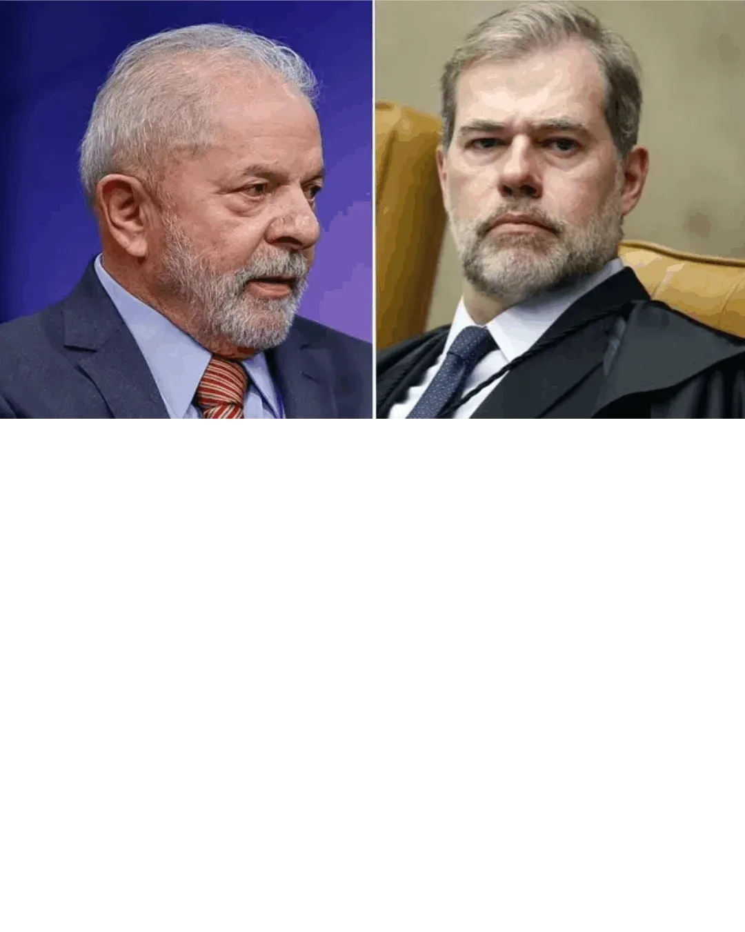 Lula articula nos bastidores para afastar Toffoli e conter crise no STF