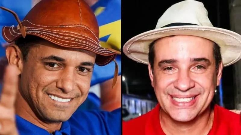 Candidato Allyson Bezerra em entrevista coletiva, debatendo os resultados das eleições de 06/10/2026.