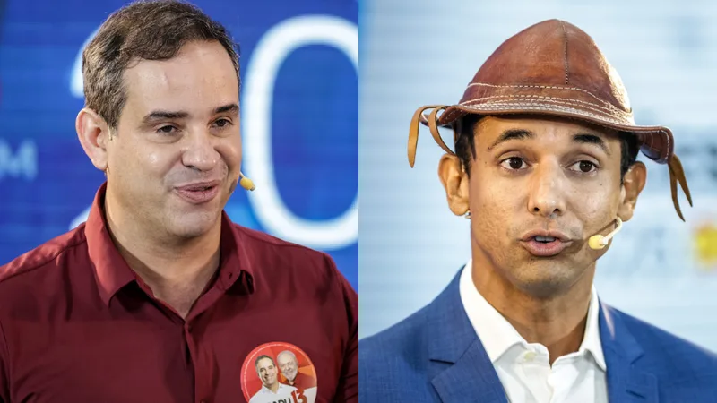 Candidatos em ato de campanha política pelo Rio Grande do Norte.