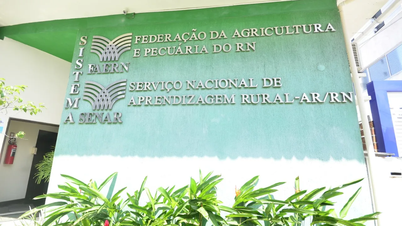 Fachada da sede do Sistema Faern/Senar no Rio Grande do Norte