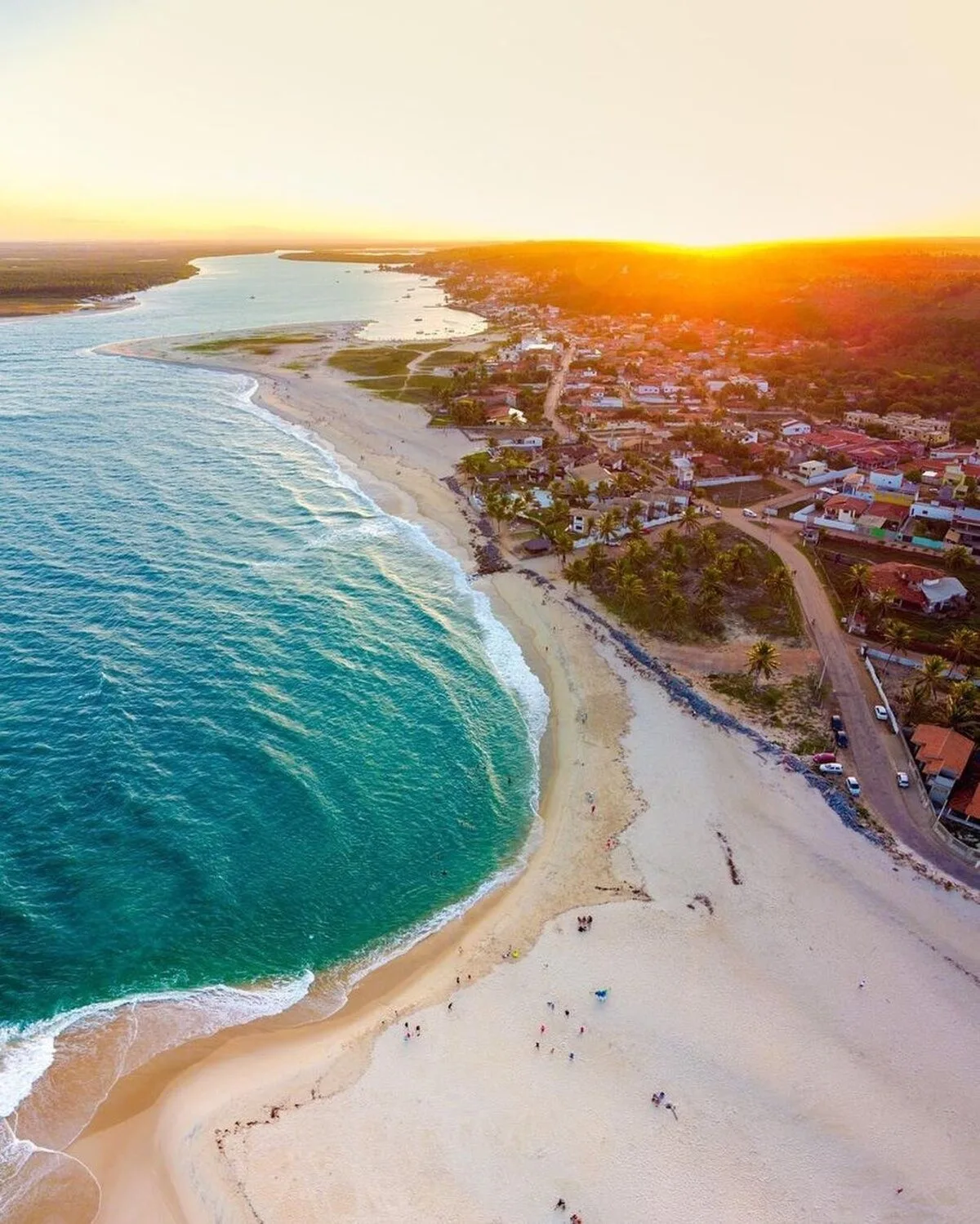 Paisagem da Barra do Cunhaú, novo patrimônio natural e turístico do Rio Grande do Norte
