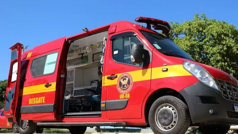 Viatura do Corpo de Bombeiros Militar do RN ilustrativa.