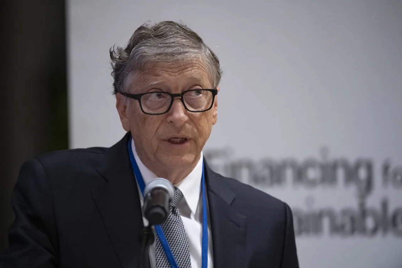 Bill Gates em evento oficial