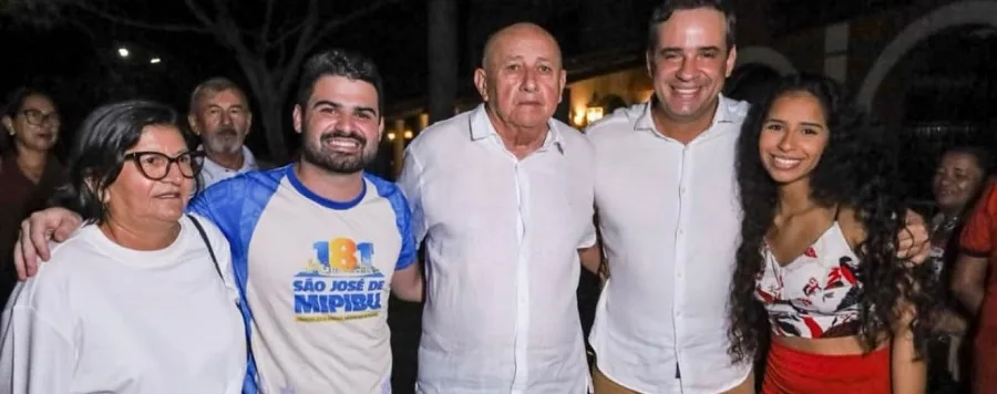 Cadu de Lula em evento político no Rio Grande do Norte.