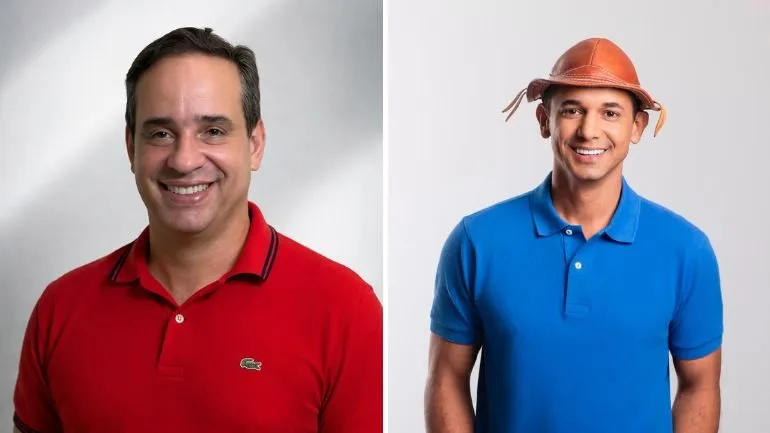 Cenário de disputa eleitoral no Rio Grande do Norte entre candidatos ao governo.