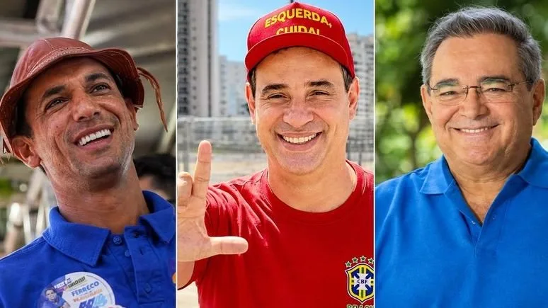 Candidatos ao Governo do RN na disputa eleitoral de 2026.