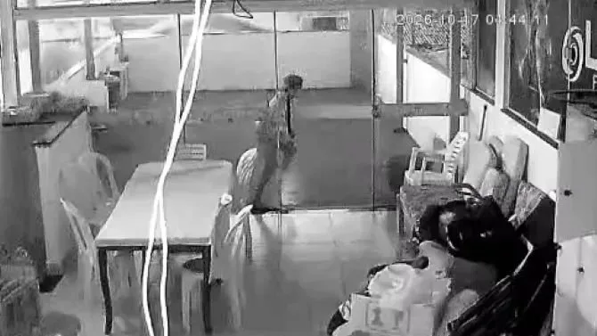 Fachada de imóvel no Centro de Natal onde ocorreram as invasões.