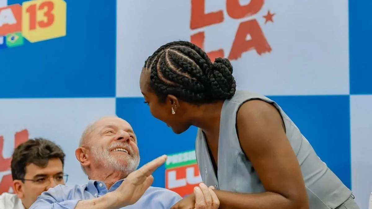 Presidente Luiz Inácio Lula da Silva participando de agenda política.