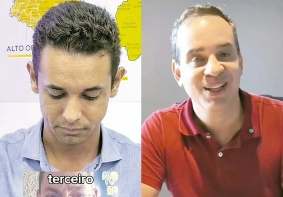 Movimentação de campanha política nas ruas de Natal em 2026.