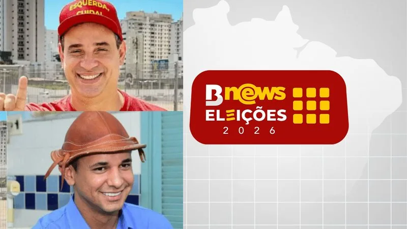 Candidatos ao governo em evento de campanha.