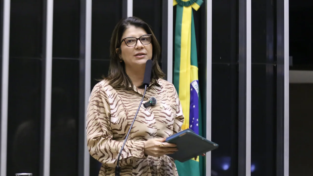 Deputada federal Carla Dickson em retrato oficial