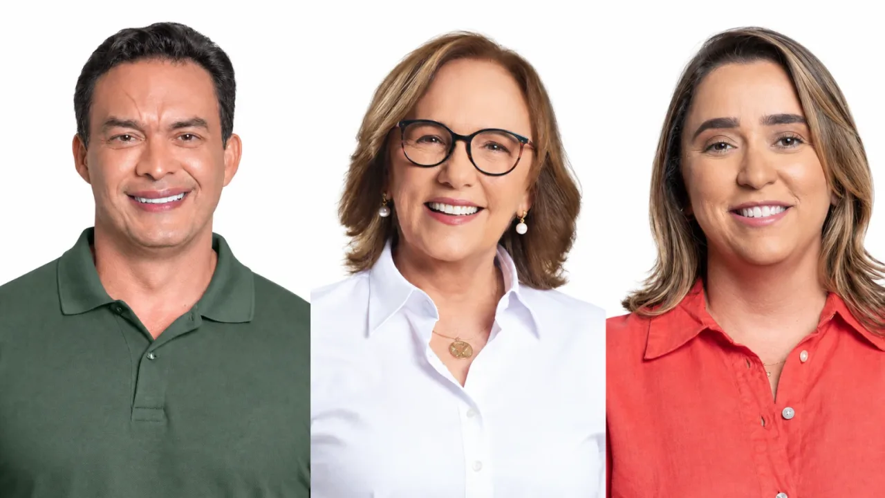 Painel de votação e apuração eleitoral no Rio Grande do Norte.