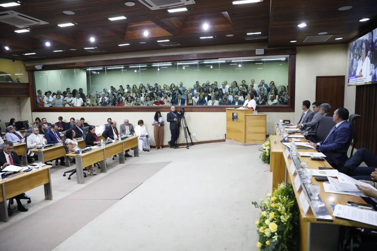 Sede da Assembleia Legislativa do RN, palco de articulações para a nova gestão.