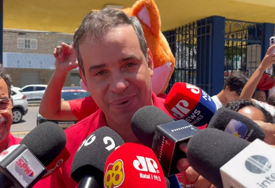 Governadora Fátima Bezerra em entrevista sobre o segundo turno das eleições de 2026