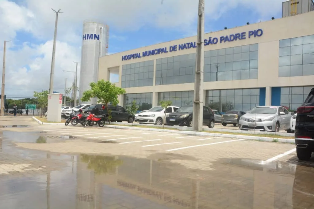 Fachada do Hospital Municipal de Natal São Padre Pio
