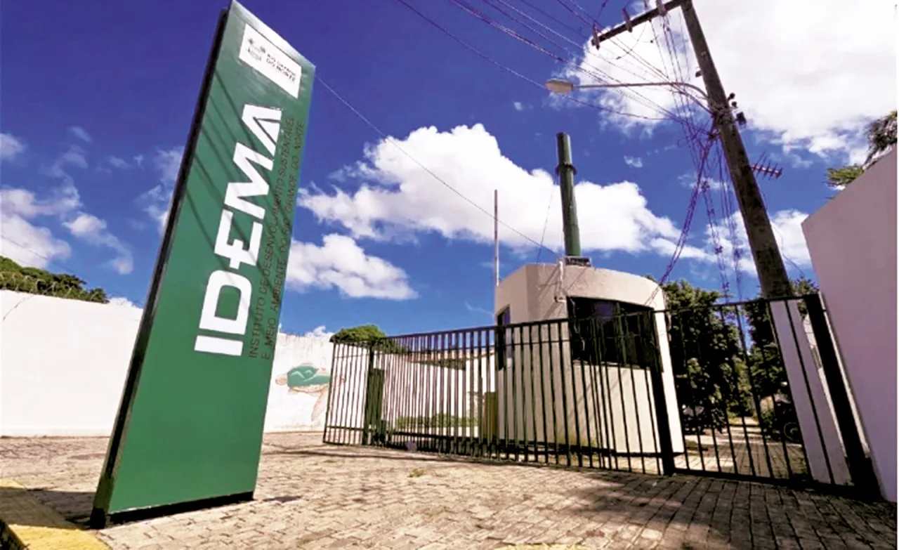 Fachada do Instituto de Desenvolvimento Sustentável e Meio Ambiente do Rio Grande do Norte.