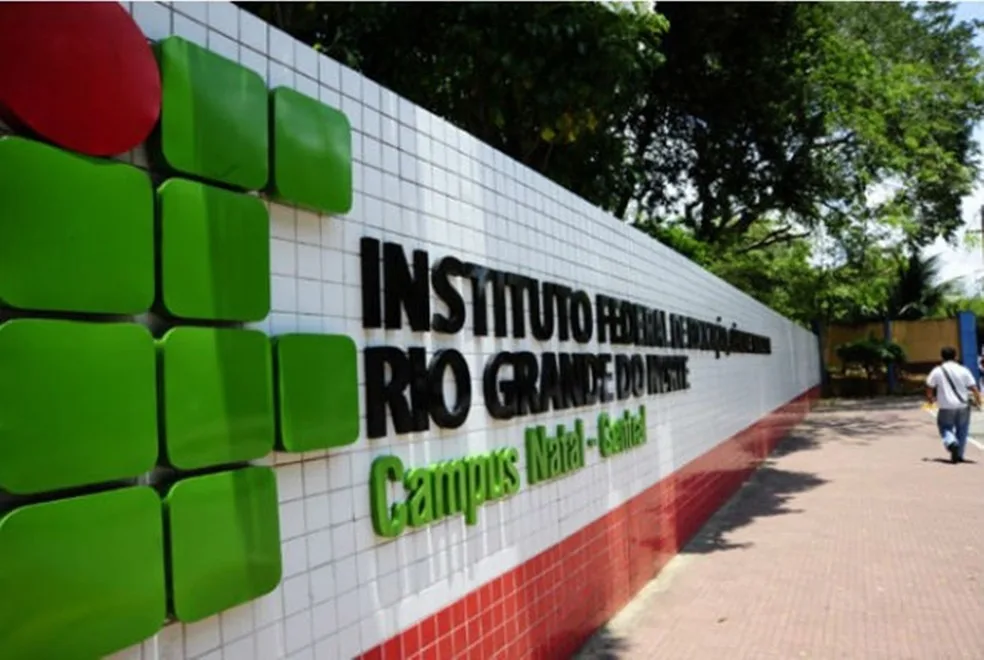 Fachada do Instituto Federal do Rio Grande do Norte (IFRN).