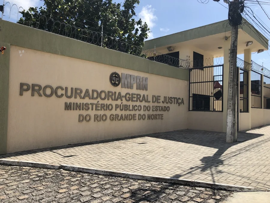 Fachada do Ministério Público do Rio Grande do Norte.
