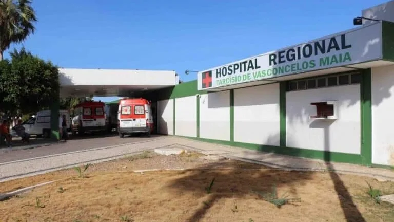Cena do crime após mulher ser baleada em Mossoró