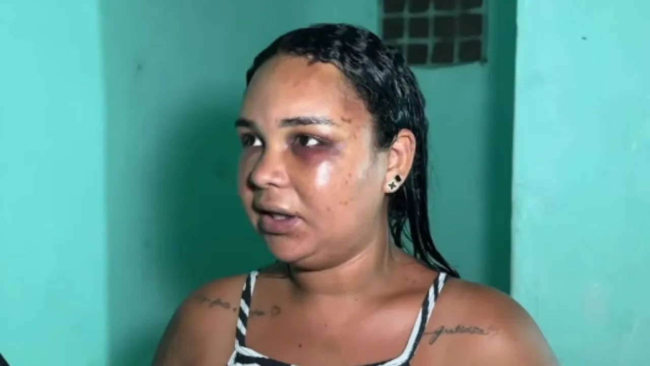 Mulher denuncia ex-companheiro por espancamento e ameaças de morte após audiência de custódia.