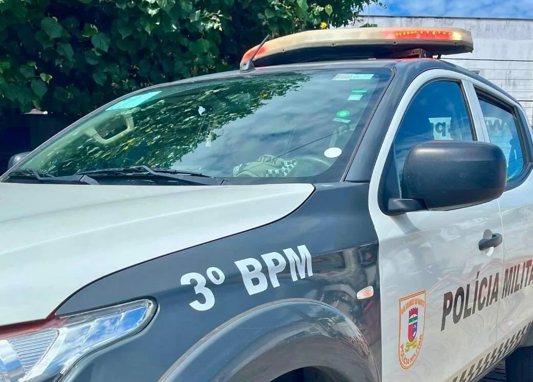 Viaturas da Polícia Militar em Parnamirim.