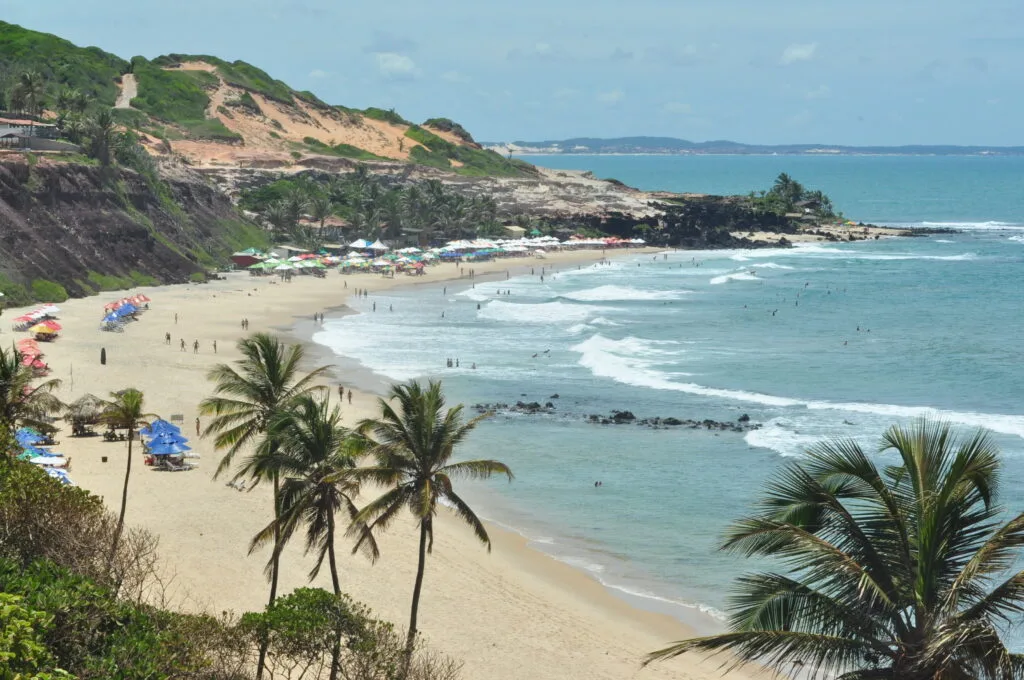 Vista panorâmica da Praia de Pipa