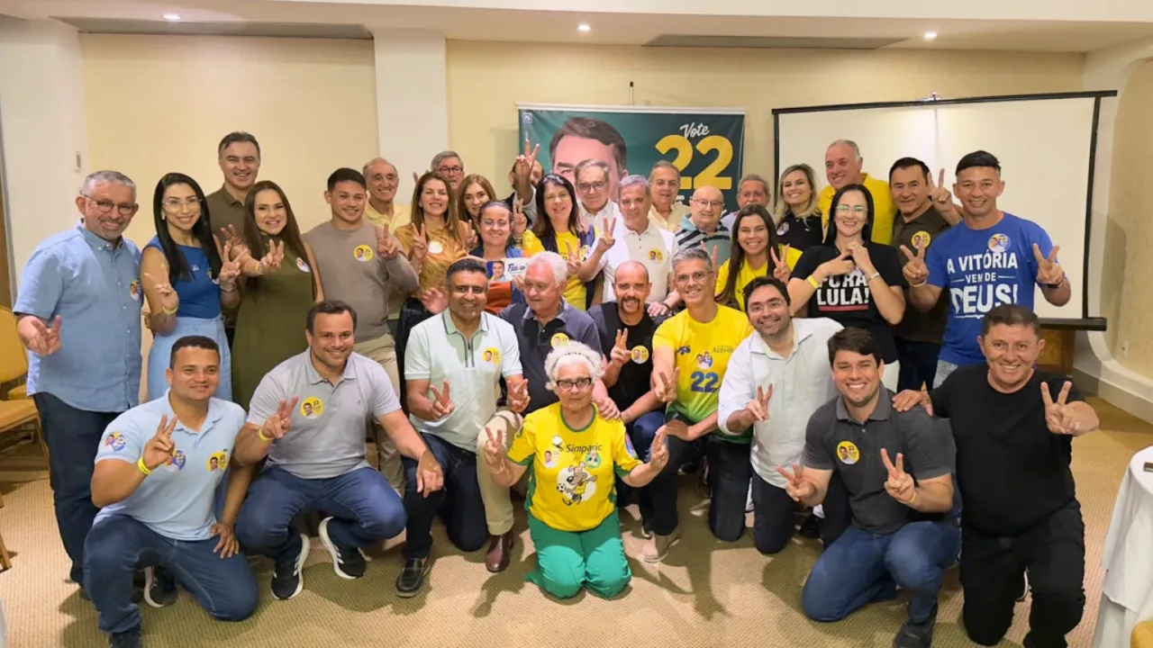 Coletiva de imprensa do PL no Hotel Majestic em Natal