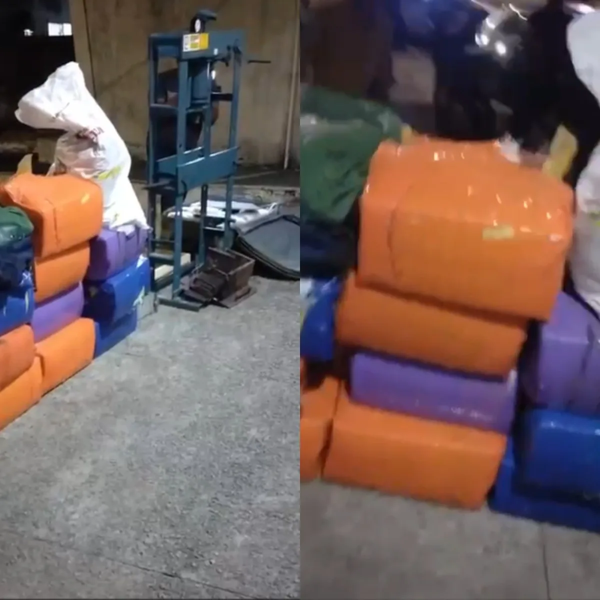 Droga apreendida em São Gonçalo do Amarante, na Grande Natal