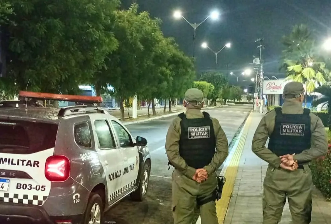Suspeitos detidos pela PM em Parnamirim