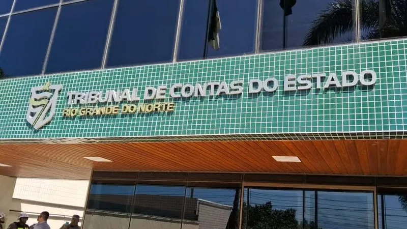 Fachada do edifício do Tribunal de Contas do Estado