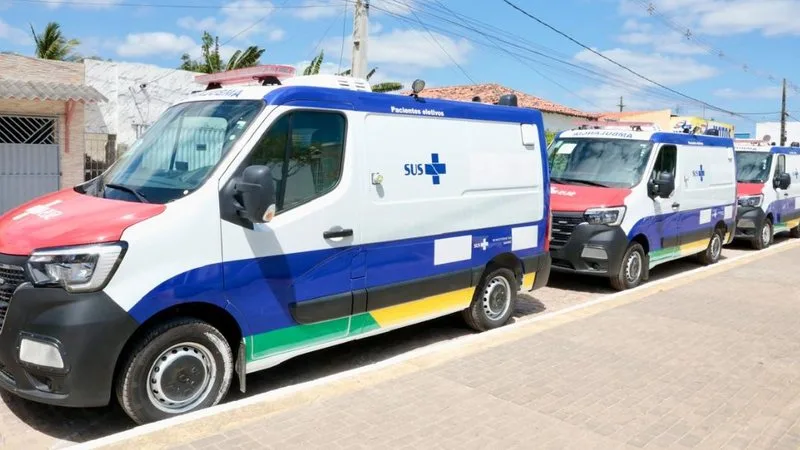 Carreta da Imagem e novas ambulâncias entregues ao Governo do Rio Grande do Norte.