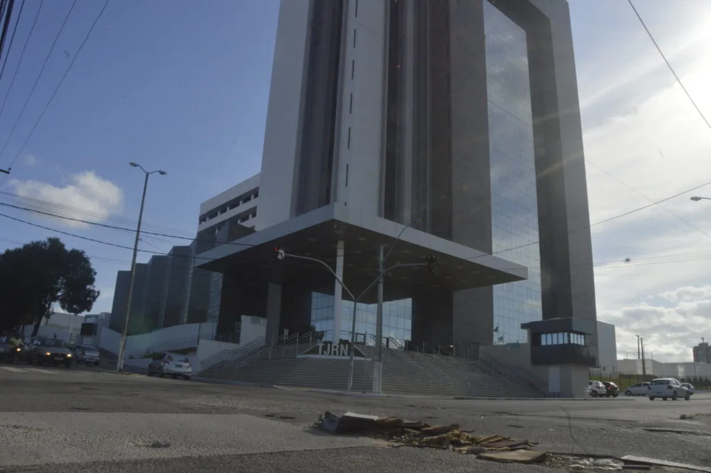 Fachada do prédio do Tribunal de Justiça do Rio Grande do Norte