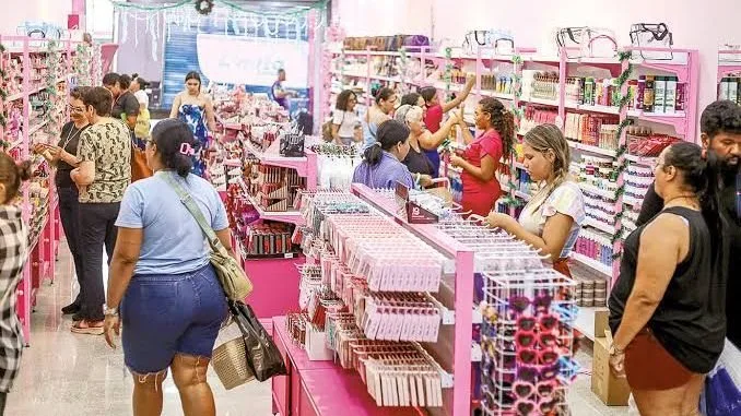 Movimentação em área comercial do Rio Grande do Norte.